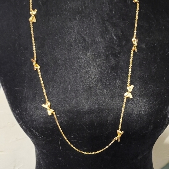 Kate Spade mini bow necklace NWT - Picture 3 of 6